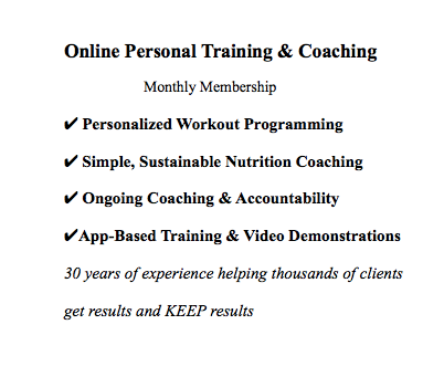 Online Personal Training & Coaching — Monthly Membership